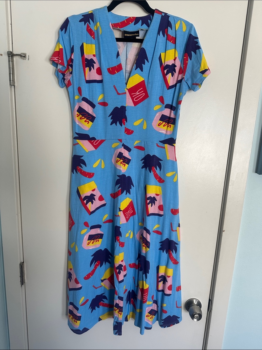 Nooworks Greta Dress in Snacks Print Size Medium